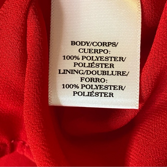 Ann Taylor Sleeveless Blouse - Red - Picture 9 of 11